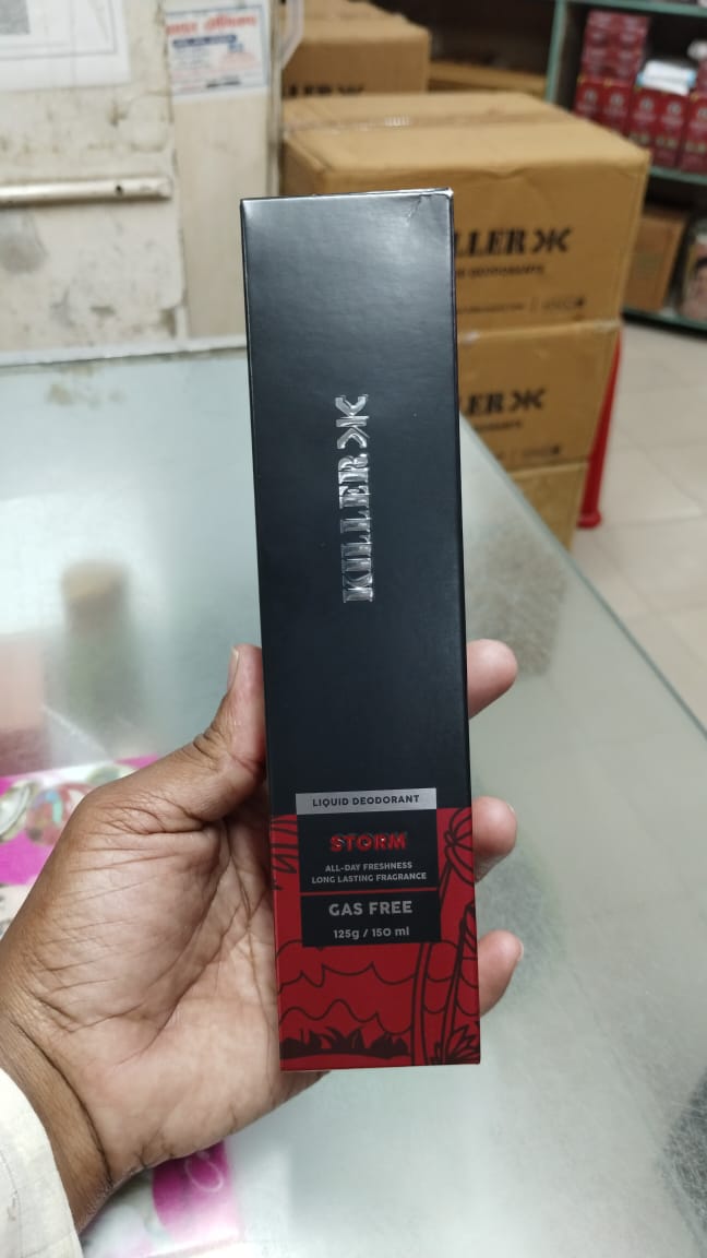 Killer Storm Deodorant Body Spray for Men – 150ml | Long-Lasting Fragrance | Indian Brand