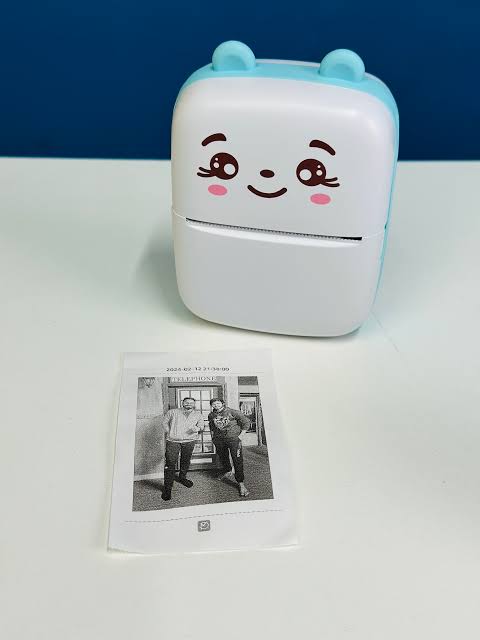 GearUP Mini Thermal Bluetooth Printer – Portable & Inkless Printing for Notes, Photos & Labels