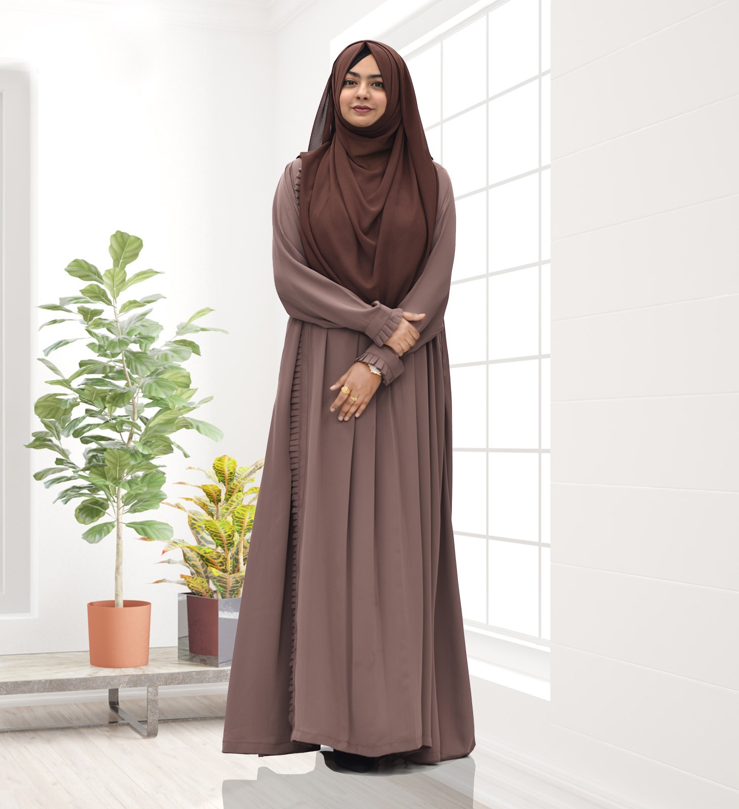 Original Dubai Cherry Borka online in Bangladesh. Only Borka without hijab. Premium fabric