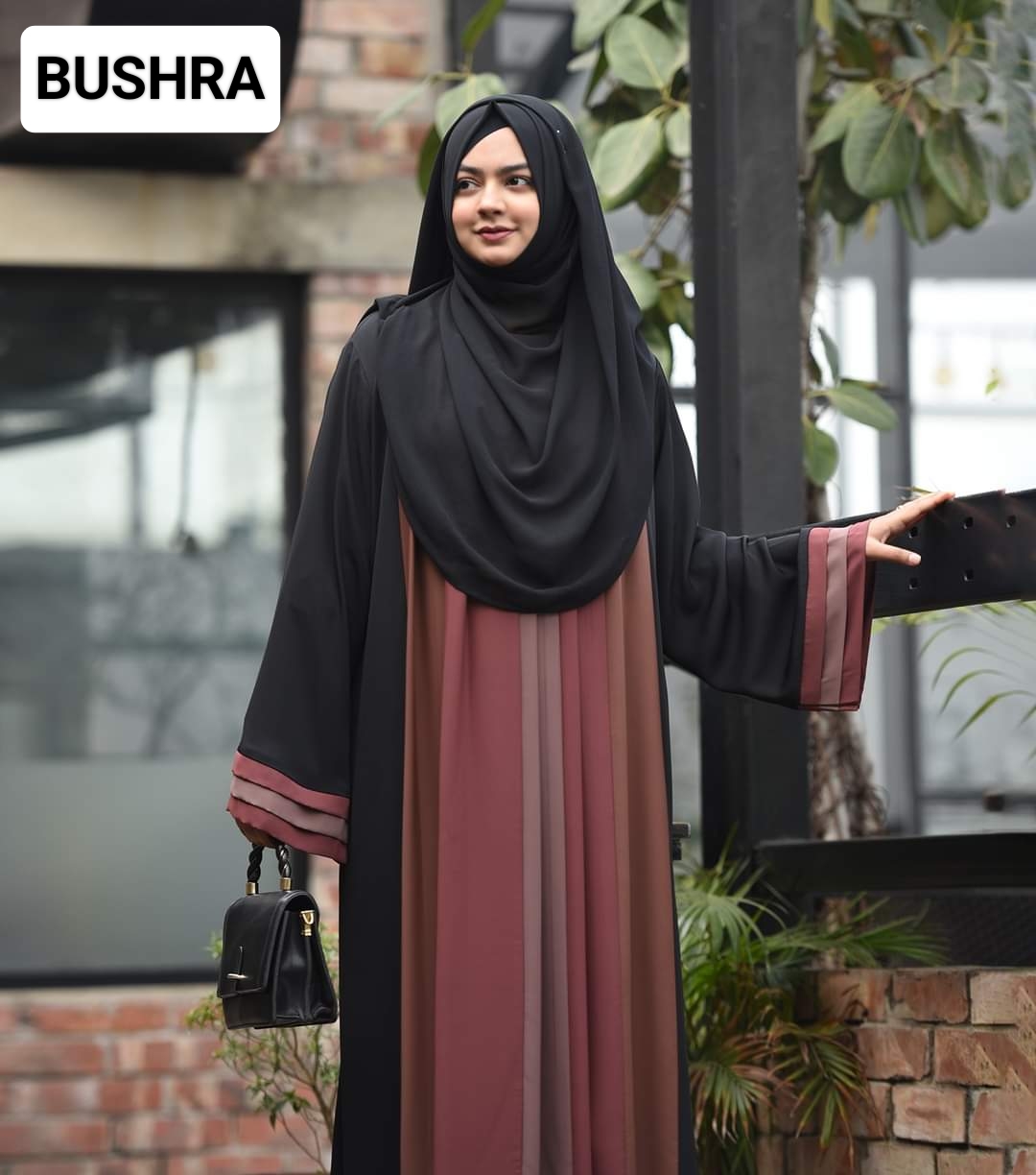Dubai Cherry Borka online in Bangladesh | Premium fabric