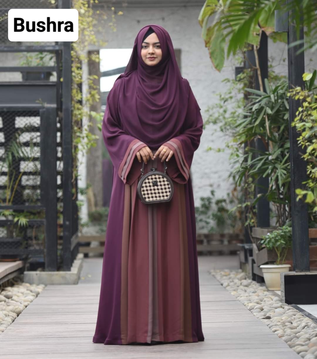 Dubai Cherry Borka online in Bangladesh | Premium fabric