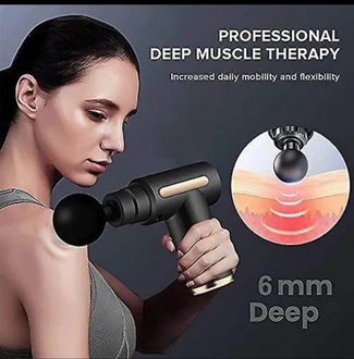 portable mini massager deep tissue Therapy Rechargeable Mini Gun Massager Body massage, Electric Vibration Body muscle massager Fascial Gun & Recovery device for male and female