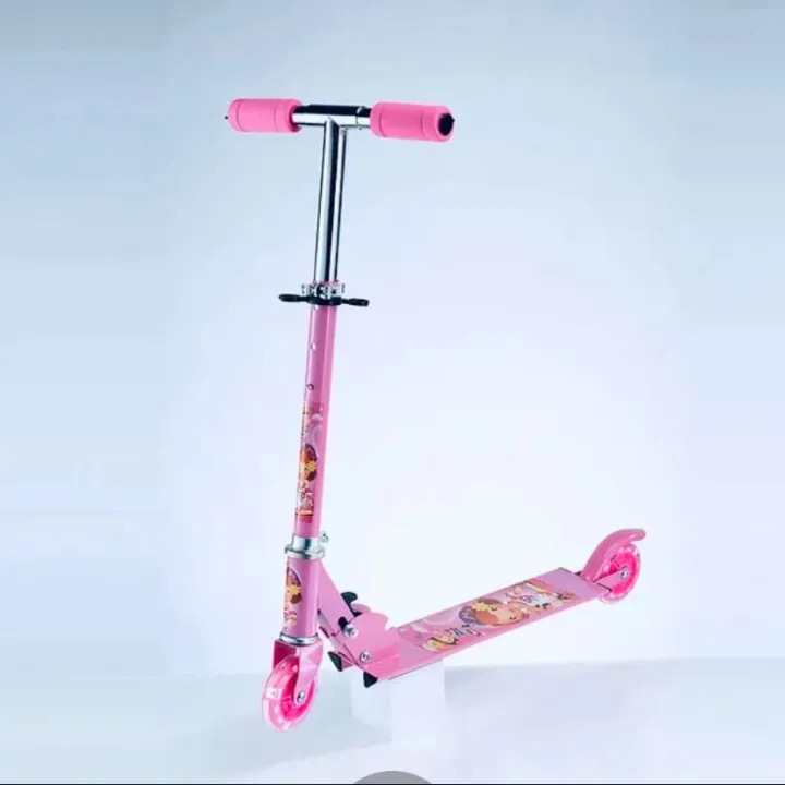 Baby Scooter for Kids | ছোটদের স্কুটার ৩০ কেজি লোড | Adjustable Handle & Light Up Wheels | 2-8 Years