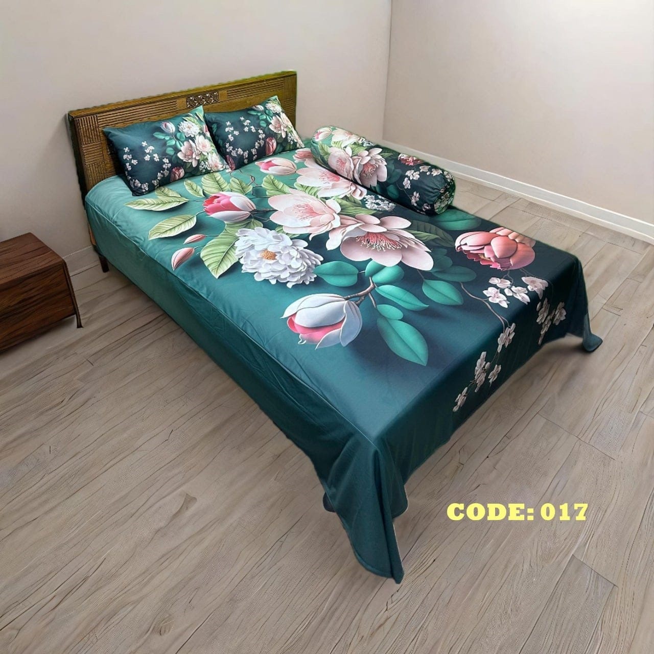 Premium 3D Bedsheet 4 Piece Set | সুইস ভেলভেট ডিজিটাল প্রিন্ট বেডশীট | Original Digital Bedding for Elegant Bedroom Look | best products