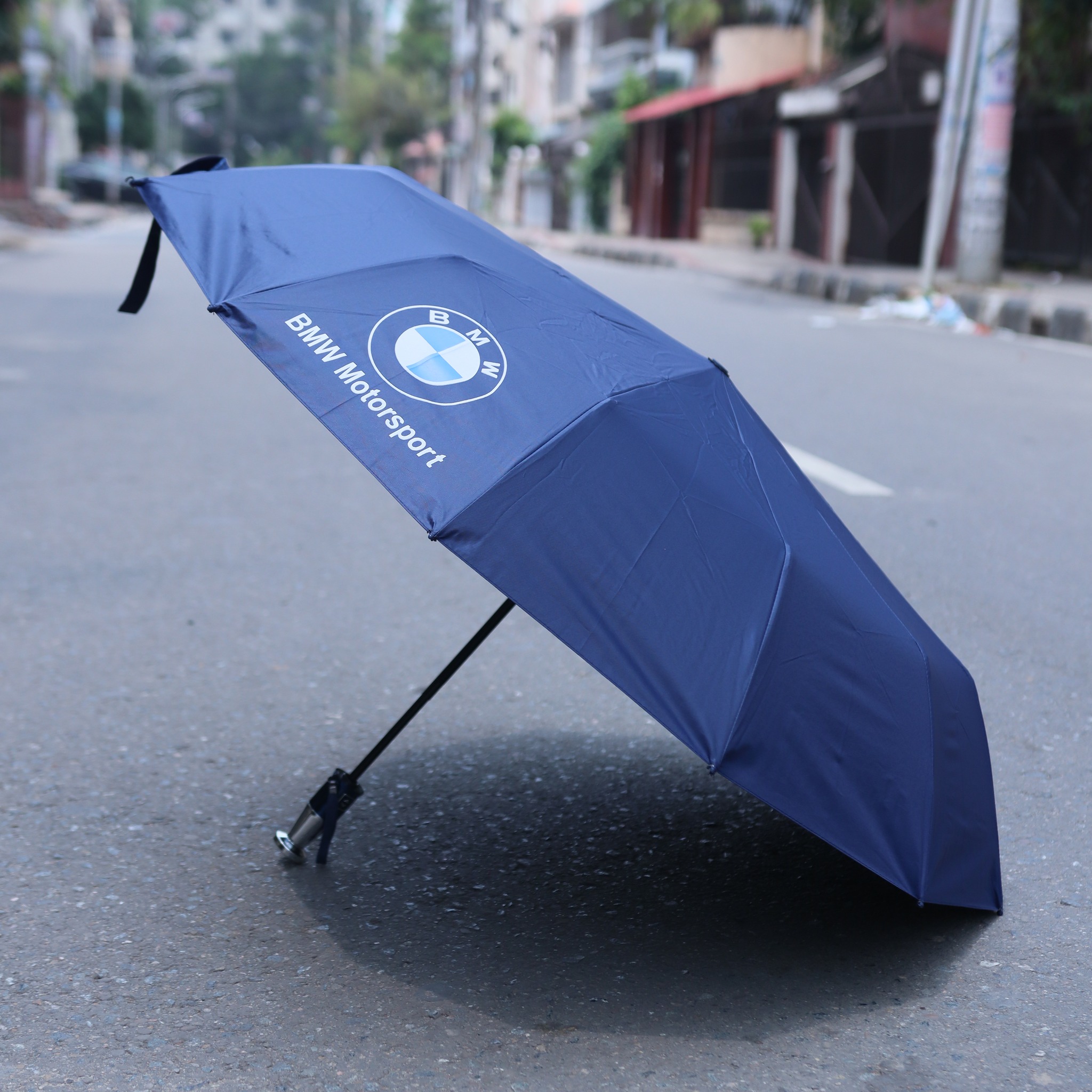 BMW Premium Auto Lock Umbrella – 12 Ribs Strong Windproof Umbrella | Stylish Waterproof ছাতা for Men & Women